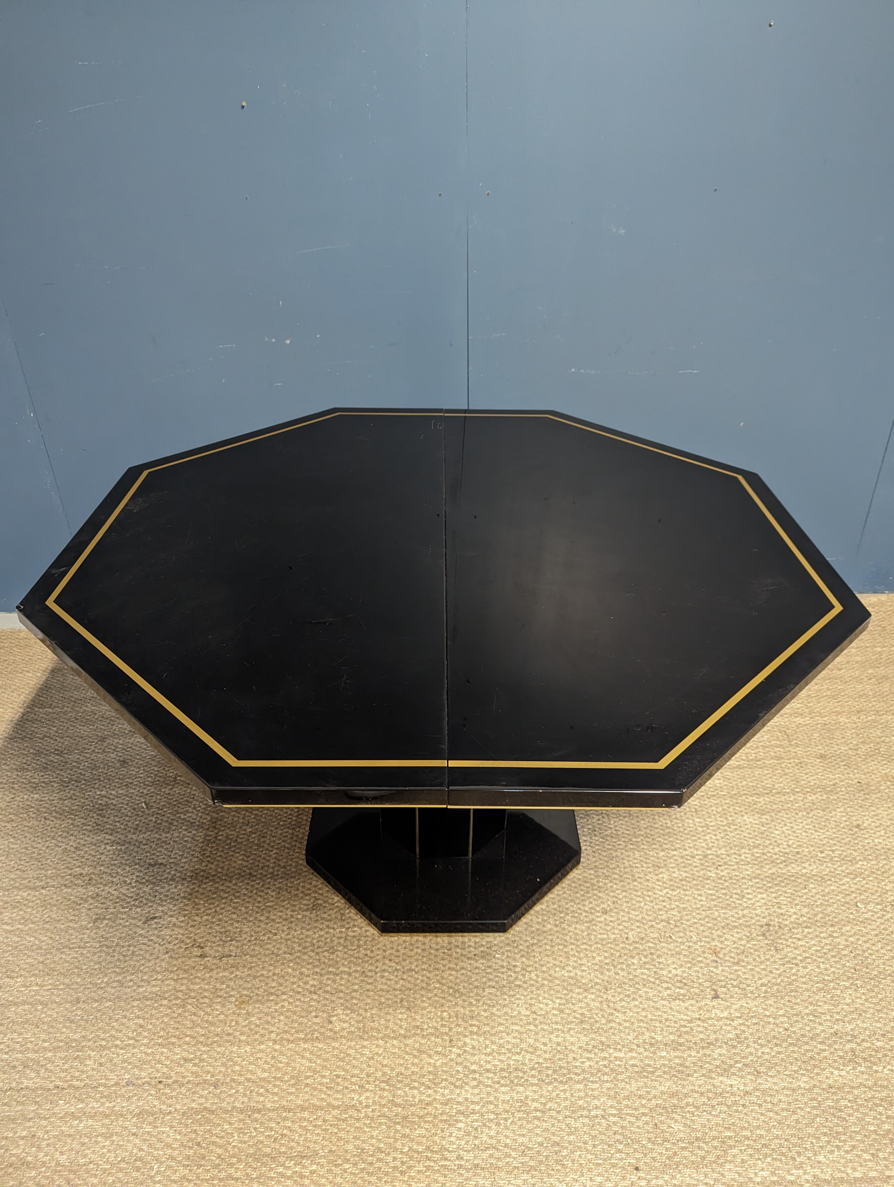 Black table
