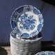 English porcelain service Ridway Staffordshire, 1980s