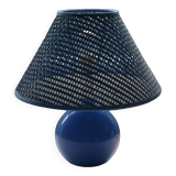 Blue lamp.
