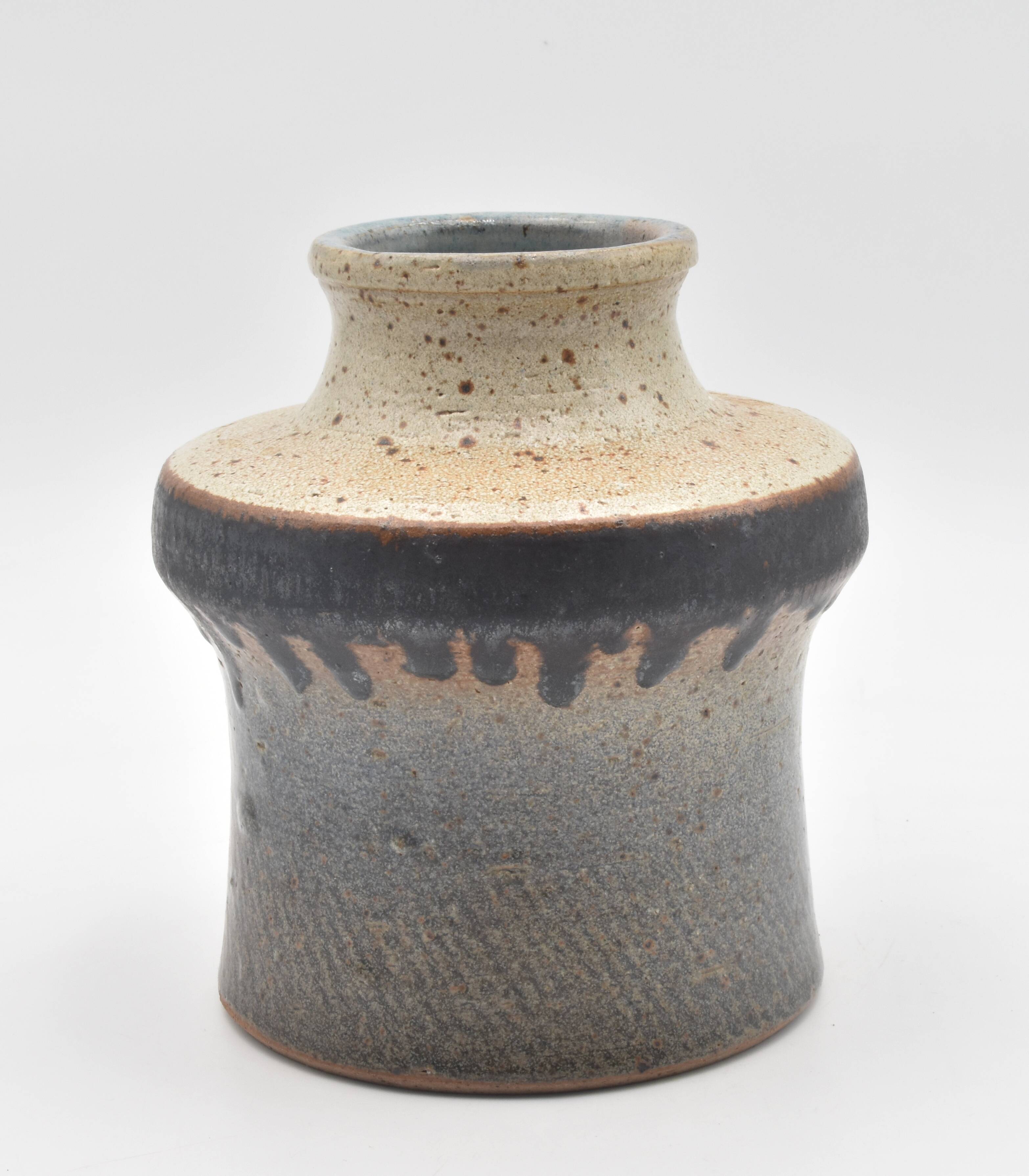 Vase en Grès Lluis Perez Calvo vintage