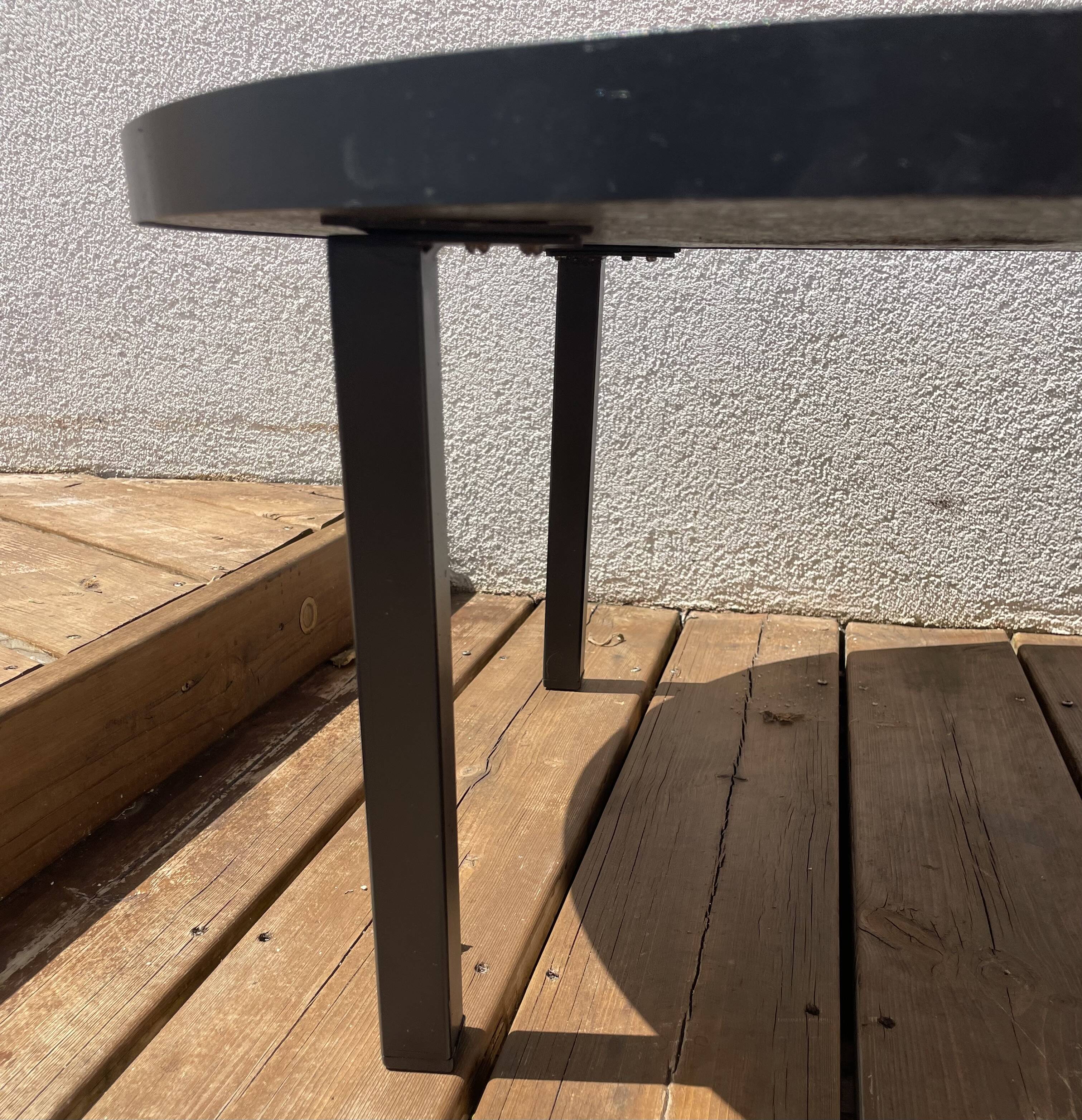 Ceramic coffee table by Jean Gregorieff