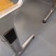 Suite of 4 vintage Giancarlo Piretti benches for Castelli in wood and aluminum