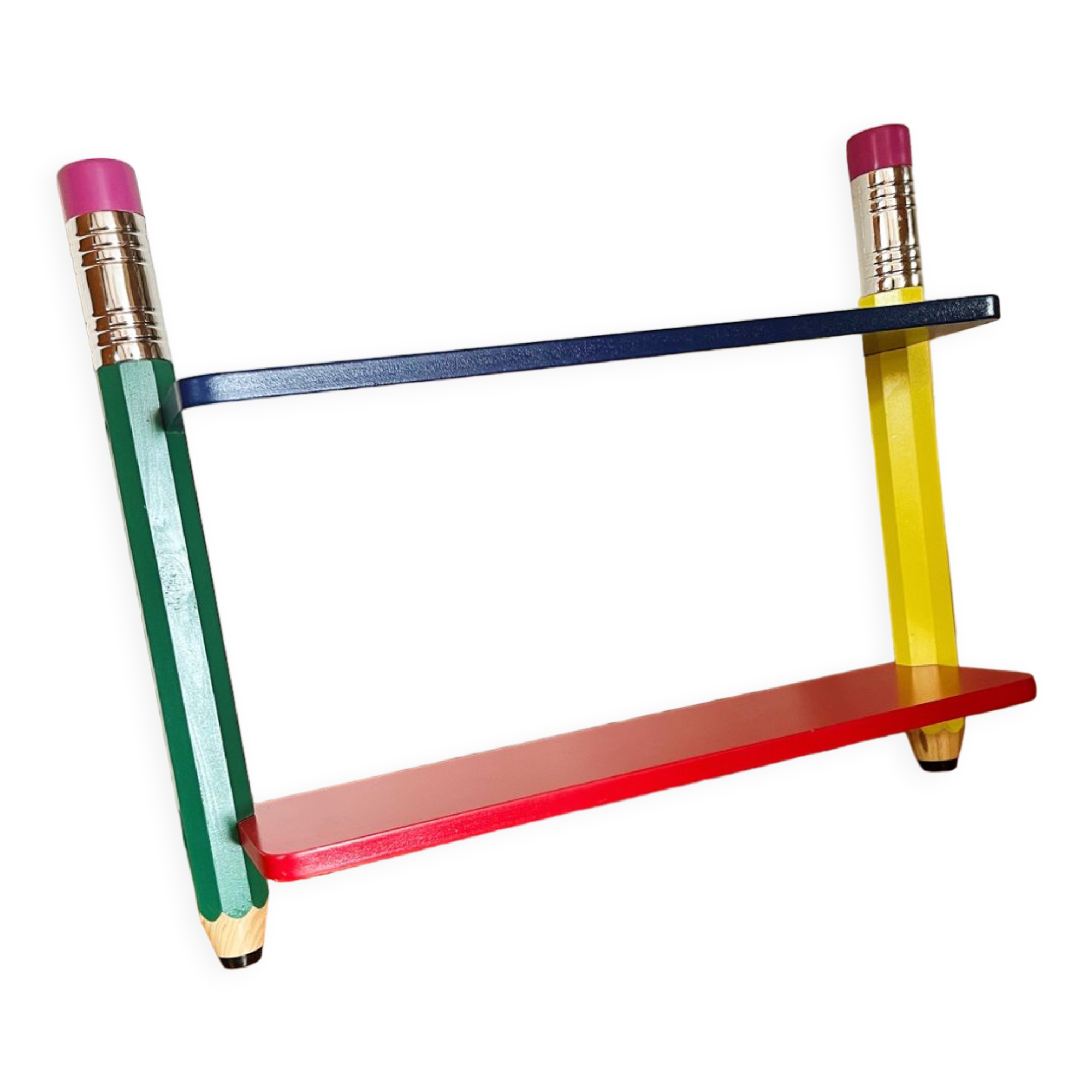 Pencil wall shelf