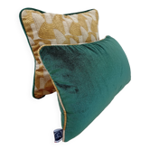 Set of 2 cushions "velvet" 40x40cm / 50x30cm