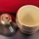 large ice cube tray / ice bucket, aluminum bulb, 70s Vintage Italy
