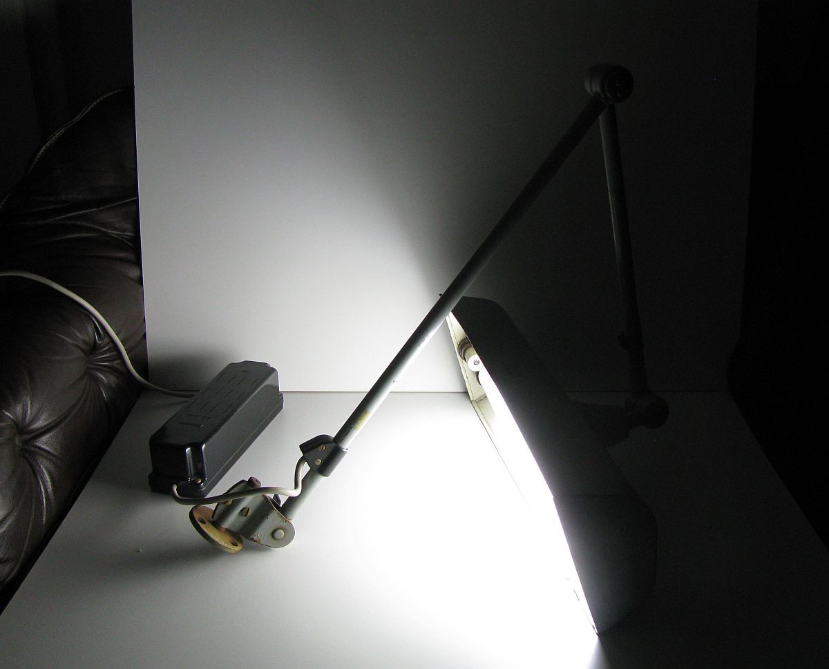 Lampe industrielle vintage de Midgard, années 1950