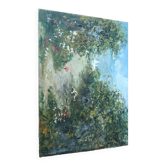 Late 19th century painting on panel of rural landscape