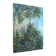 Late 19th century painting on panel of rural landscape