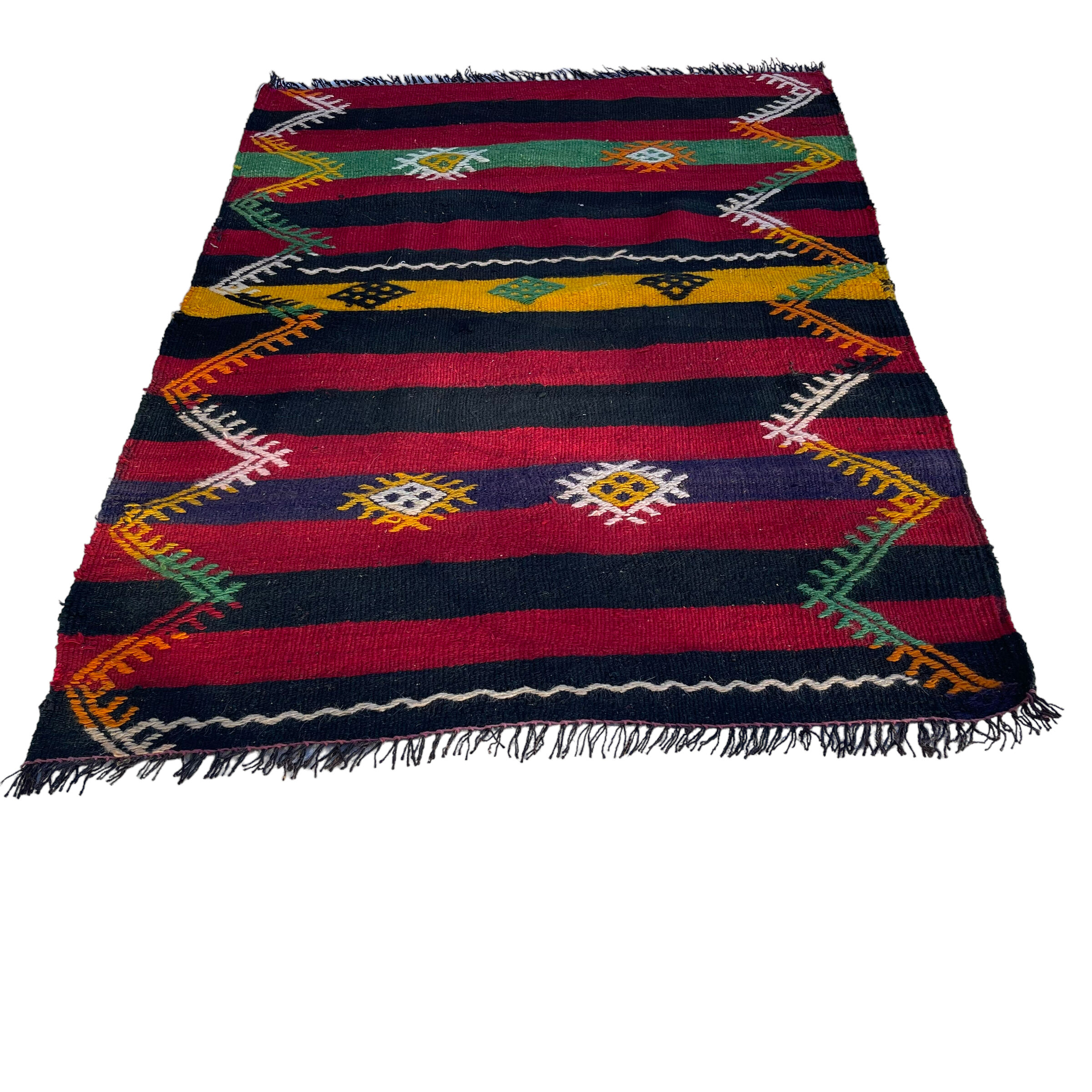 Vintage Turkish Kilim Rug , 137 x 100 cm
