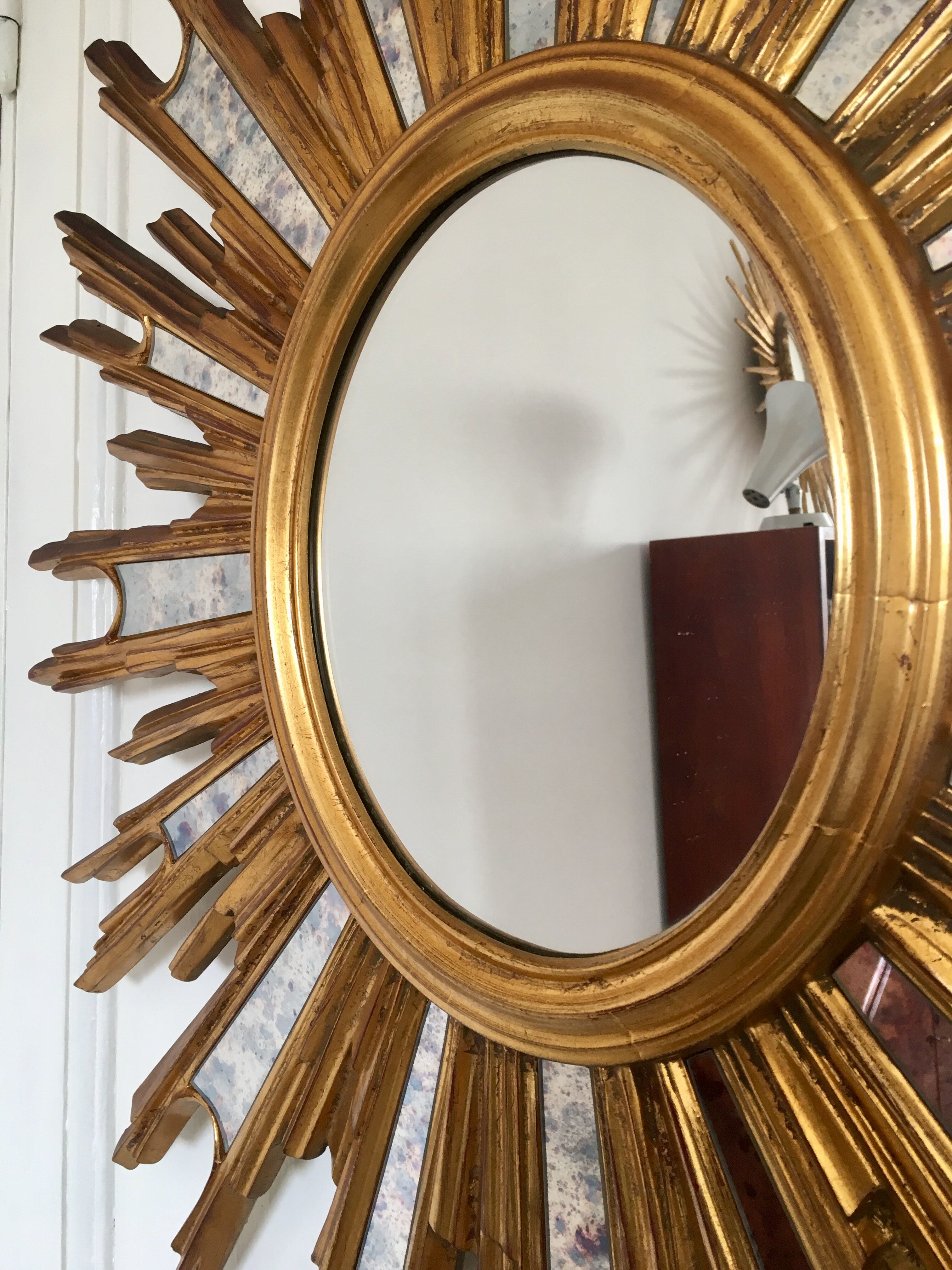 Sun vintage mirror 67x85cm