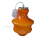 Orange opaline