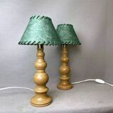Pair of ceramic lamps reserved