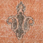 Pale Red & Brown Large Antique Turkish Rug, 157x299Cm
