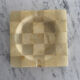 Vintage yellow square alber ashtray tiles