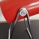 Lampe à poser , spot rouge , années 50