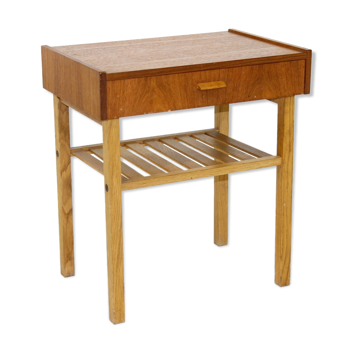 Teak bedside table, sweden, 1960