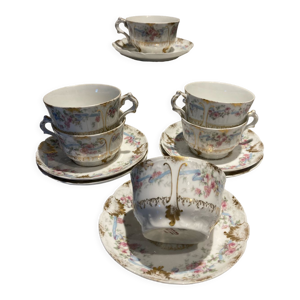 6 tasses à thé limoges