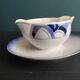 French vintage sauce boat, Digoin Sarreguemines