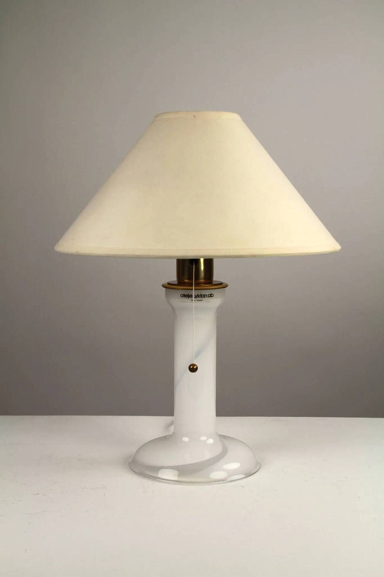 Lampe de table Crystal Studio par Hannelore Dreutler / Studio Åhus pour Ateljé Lyktan, Suède, 1989