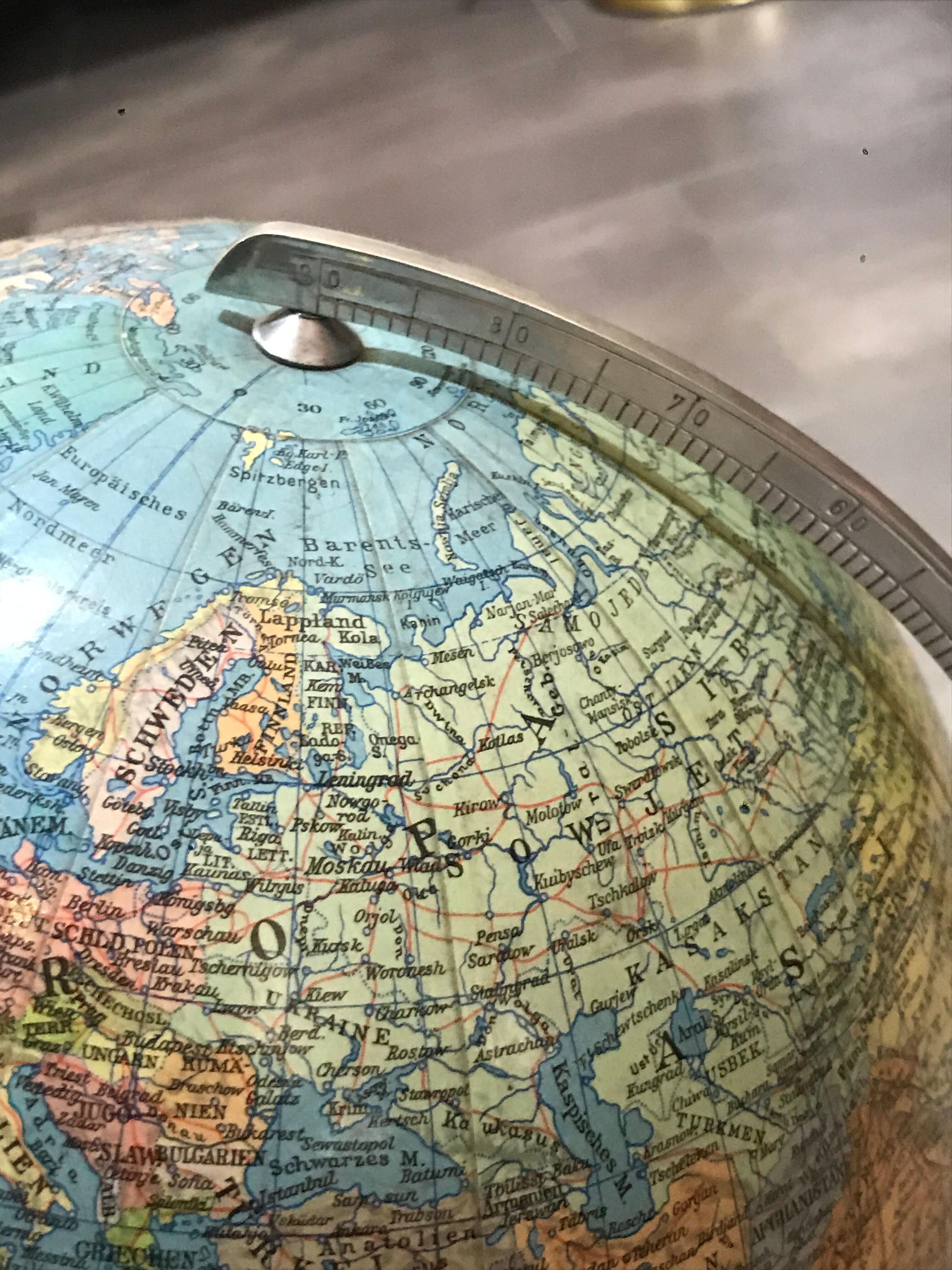 Ancient terrestrial globe