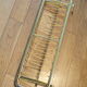 Vintage train luggage holder