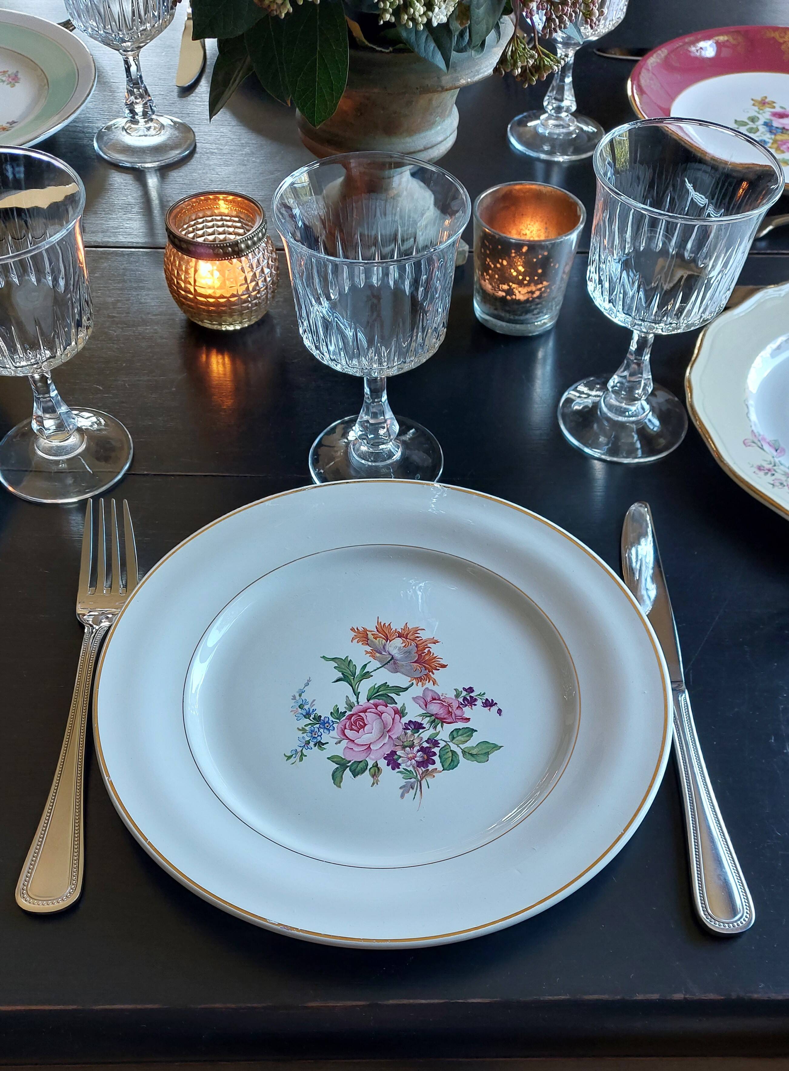 Mismatched lot 10 stamped plates