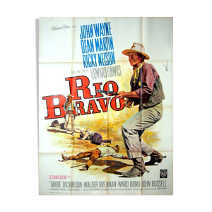 Affiche vintage Rio bravo