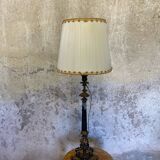 Candle holder lamp from the Napoleon III era.