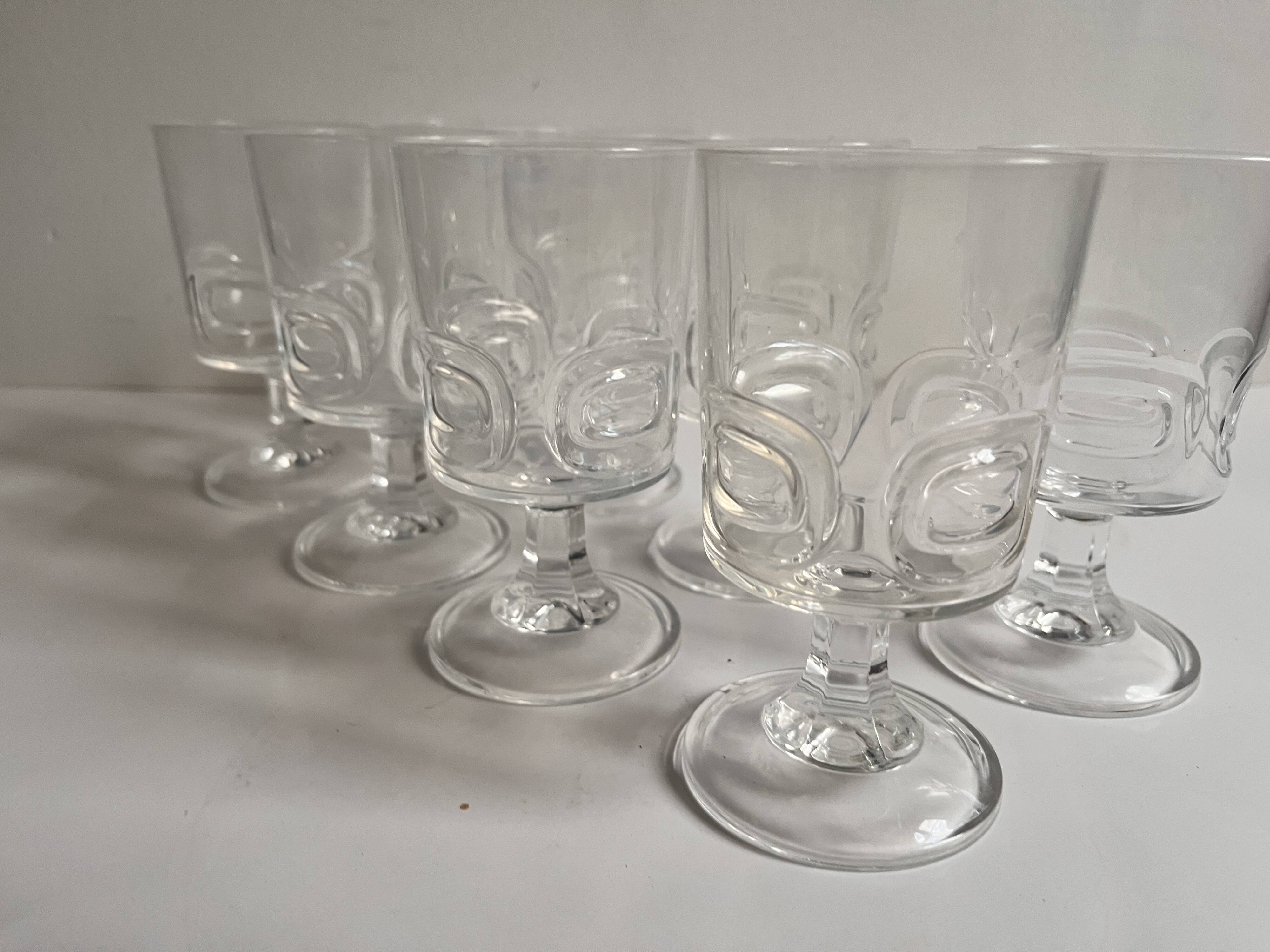 Vintage wine glasses