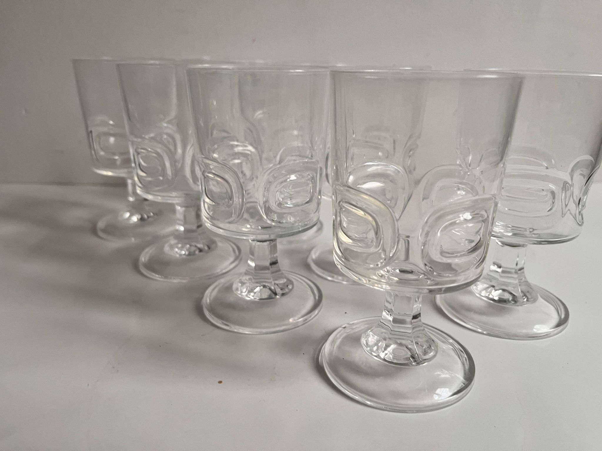 Vintage wine glasses