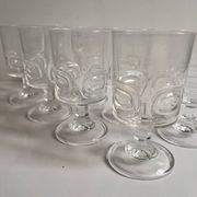 Vintage wine glasses