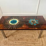 Ceramic coffee table signed BELARTI, 1960s