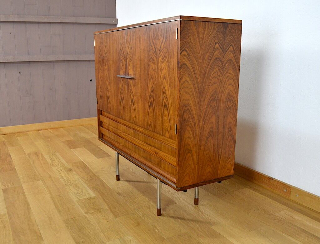 Scandinavian design furniture in rosewood from Rio Alfred Hendrickx 1960