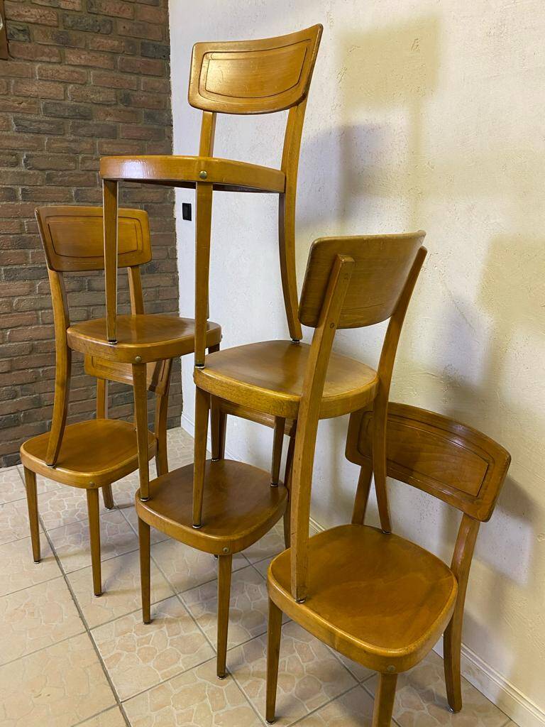 Set of Tütsch Klingnau bistro chairs
