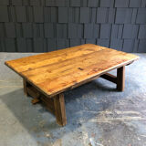 Table basse en bois XIXème