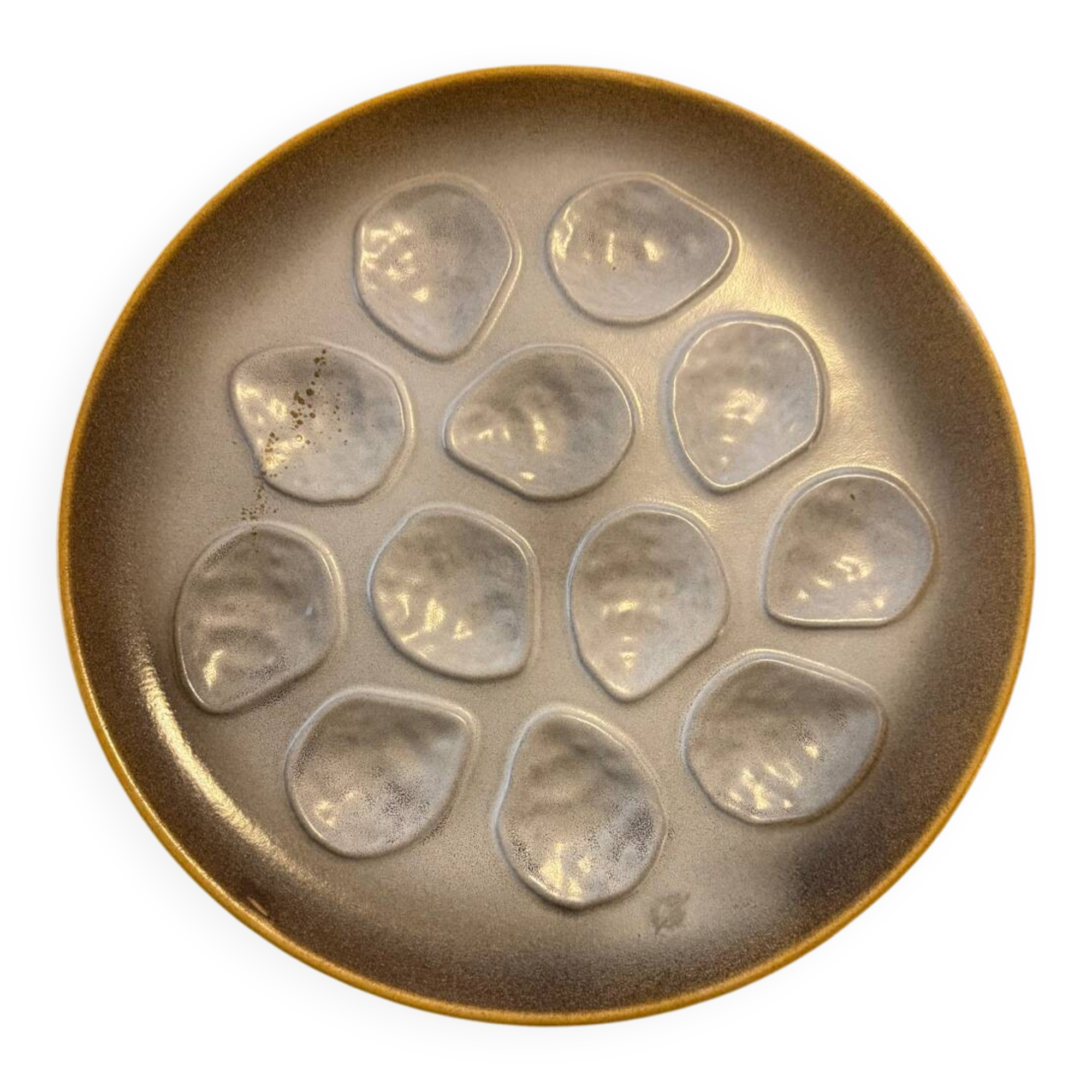 Niderviller oyster presentation plate