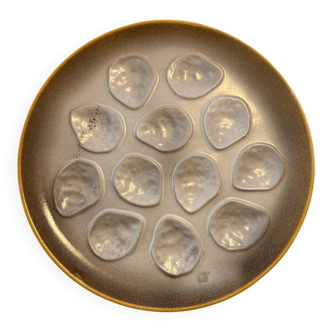Niderviller oyster presentation plate