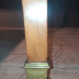 Yellow wooden writing table