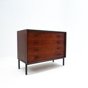 Mid-Century Modern Wooden Chest of Drawers, Italy, 1960s