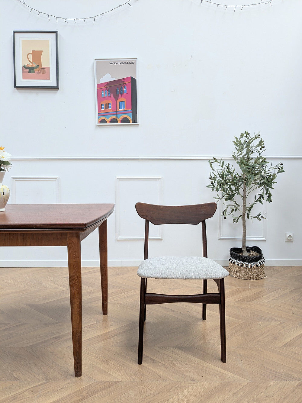 Chaise vintage designée par Schionning & Elgaard