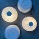 Vintage opaline ceiling lamp – Glashütte Limburg