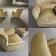 1/2 fauteuil bergere années 50 60 Theo Ruth pour Artifort