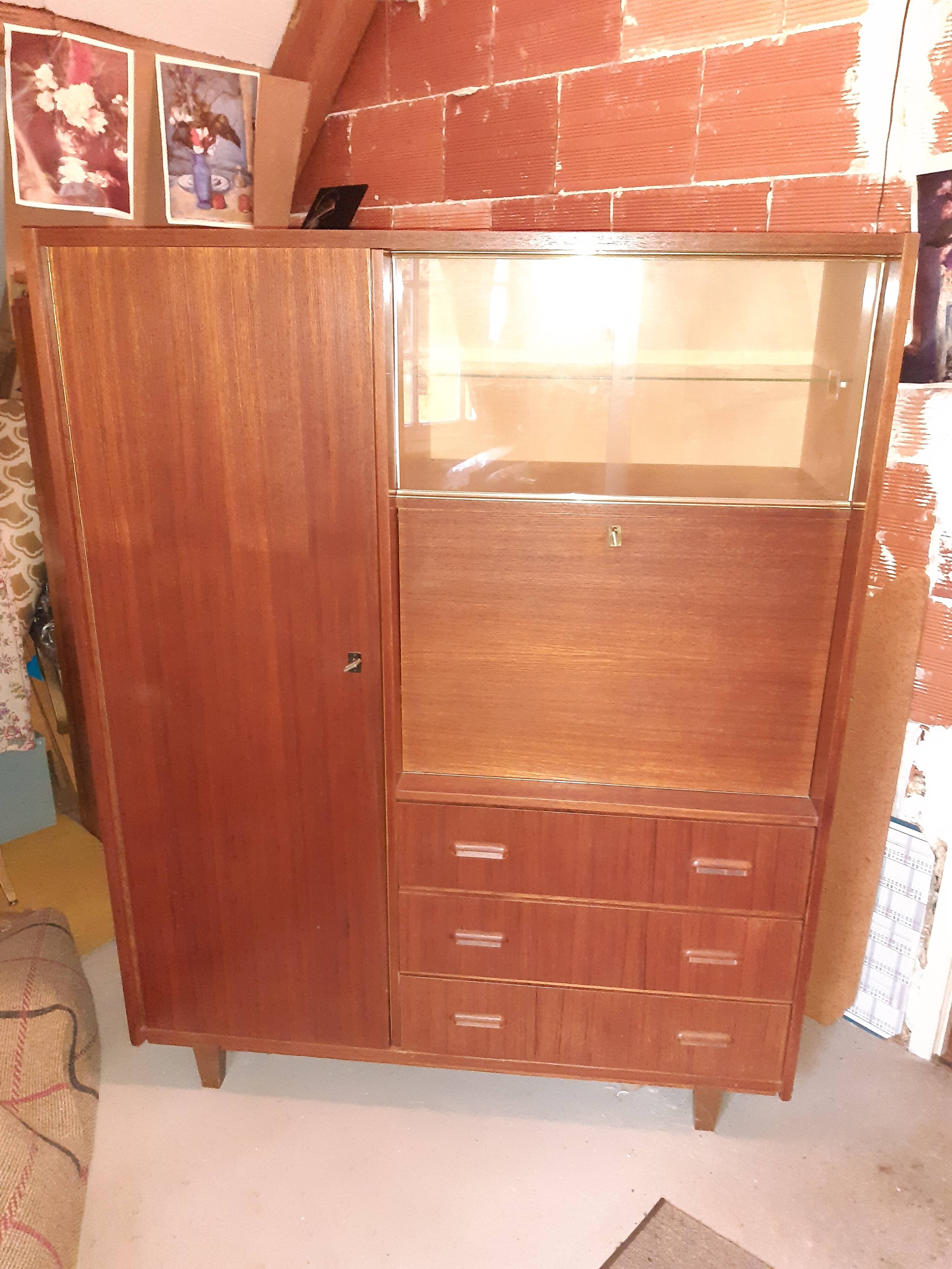 60s secretary in teak