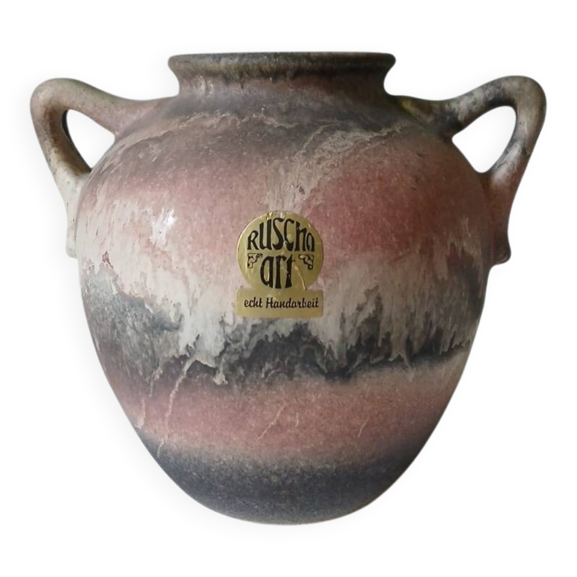 Ruscha vase art Germany Fat Lava vintage 1960s 310 ceramic