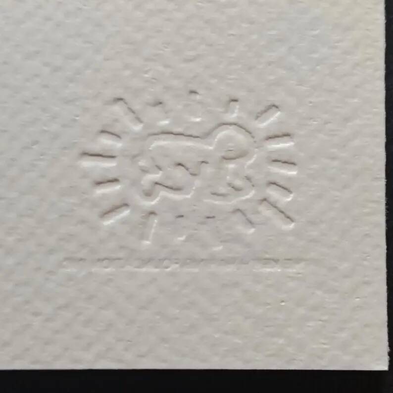 Keith Haring Lithograph Limited Edition, 1990s - Pencil Numbered
