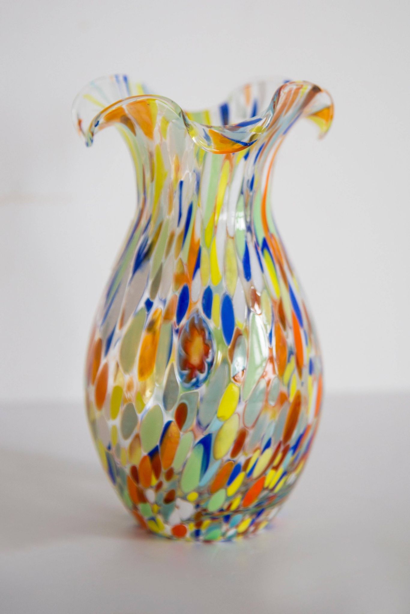 Small Vintage Murano Vase from the Mid-Century, Italy, 1960s