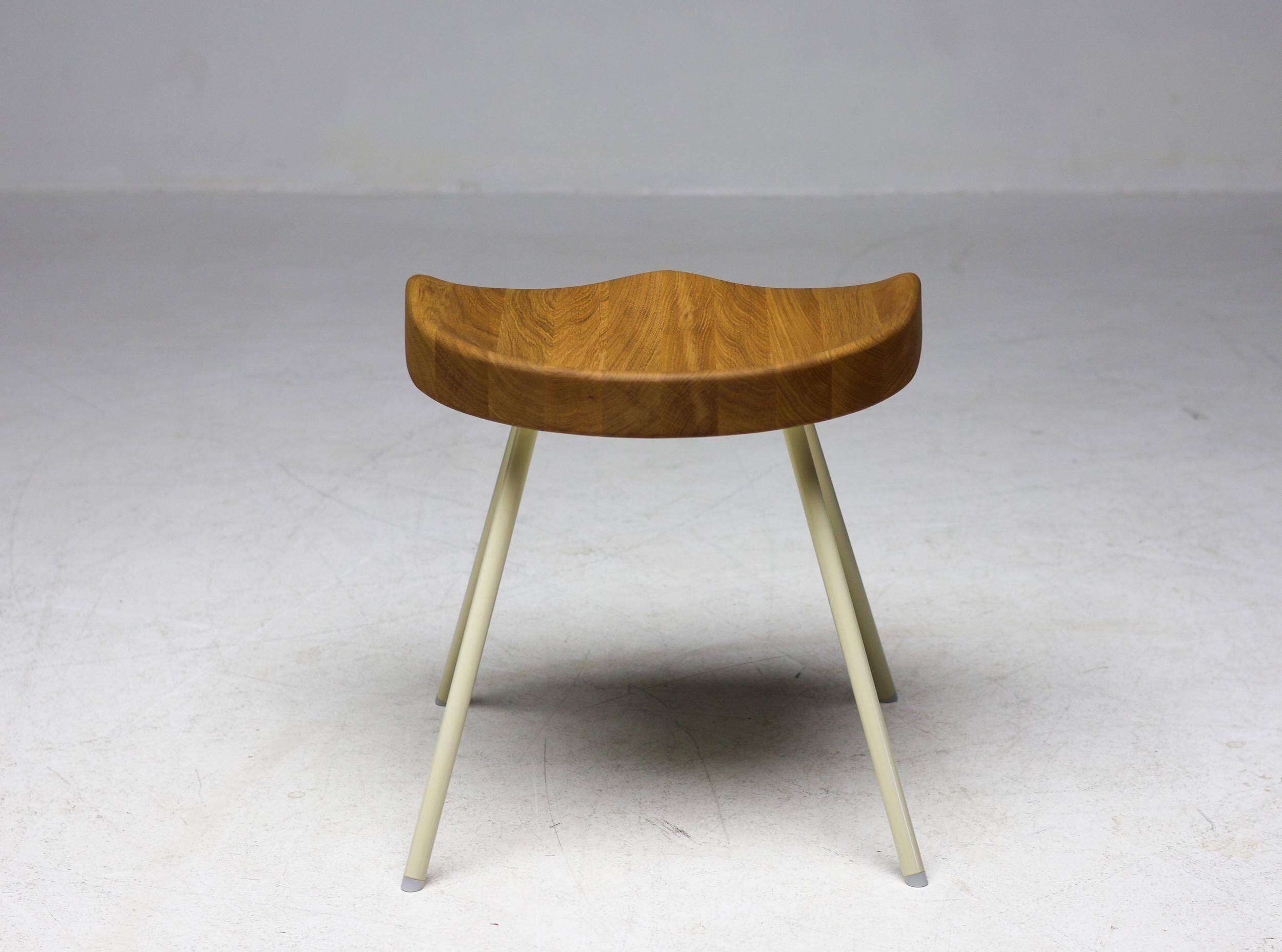 Stool 307 by Jean Prouvé for Vitra