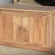 Magnificent old professional desk counter made of solid light walnut.