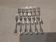 12 silver-plated cake forks, Christofle Vendome goldsmith