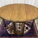 Table pliante anglaise en chêne début XXème GATELEG